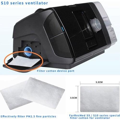 30Pcs Disposable Air Filters Premium Disposable Universal Replacement Filters for ResMed AirSense 10 AirCurve10 S9