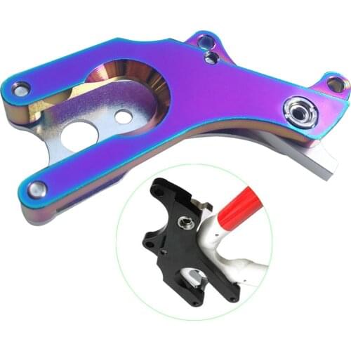 Road Bike Disc Brake Adapter No Disc Brake Fixed Seat Converter Aluminium Alloy Bicycle Accessories