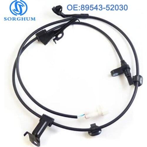 Front Left 89543-52030 ABS Wheel Speed Sensor For 2008 TOYOTA YARIS Scion xD 8954352030 5S8702 ALS1765 89543-52050 89543-0D040