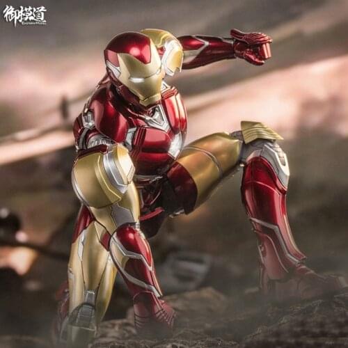 E-Model 1/9 Iron Man MK85 Assemble Model Robot 23cm Action Figure Toy
