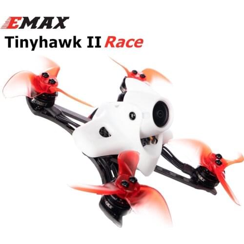 EMAX Tinyhawk II RACE BNF 90mm 2S FPV Racing RC Drone F4 5A 7500KV RunCam Nano2 700TVL 37CH 25/100/200mW VTX