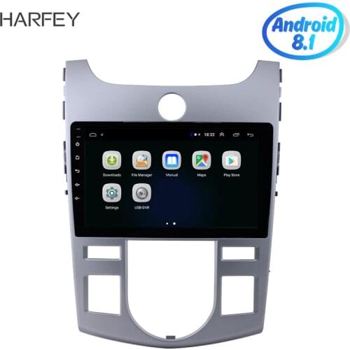 Harfey For KIA Forte(AT) 2008 2009 2010 2011 2012 9 Inch Car Radio 2Din Quad Core Stereo Android 8.1 GPS Multimedia Player 1080P