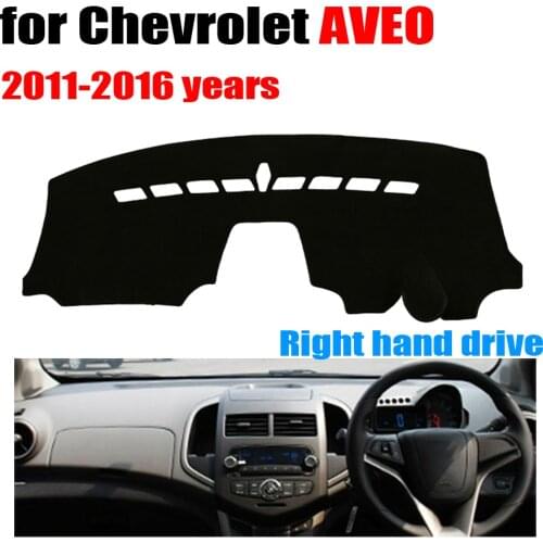 Car dashboard cover mat for Chevrolet AVEO 2011-2016 years Right hand drive dashmat pad dash covers auto dashboard accessories
