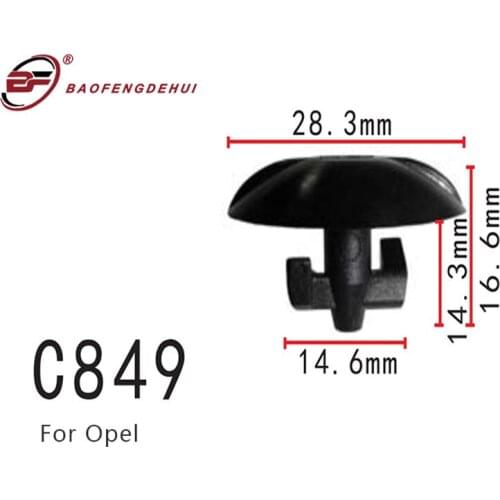 For Opel Car Clip Positioner Fastener Auto Products