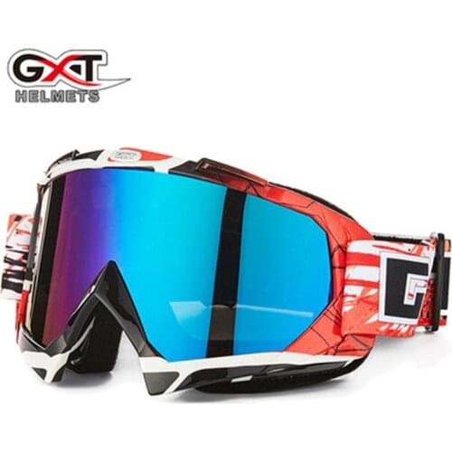 Moto Goggles Motocross Sunglasses Colorful Lens Ski Glasses Winter Skate Sled Eyewear Riding Goggles Sunglasses