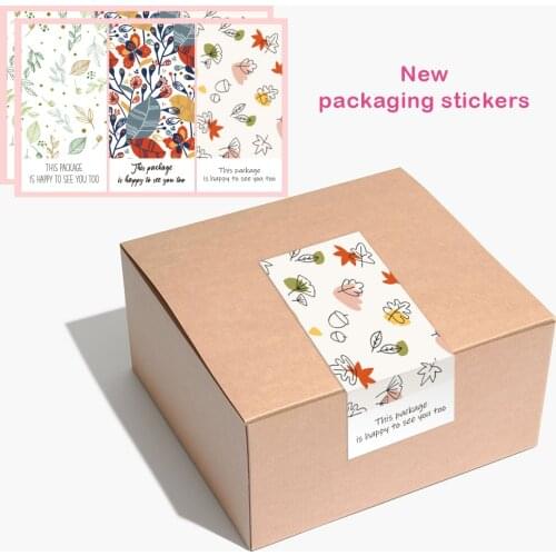 50 Pcs This Package Is Happy To See You Too Stickers Seal Labels Thank You Stickers For Small Business Handmade Commodity Decor