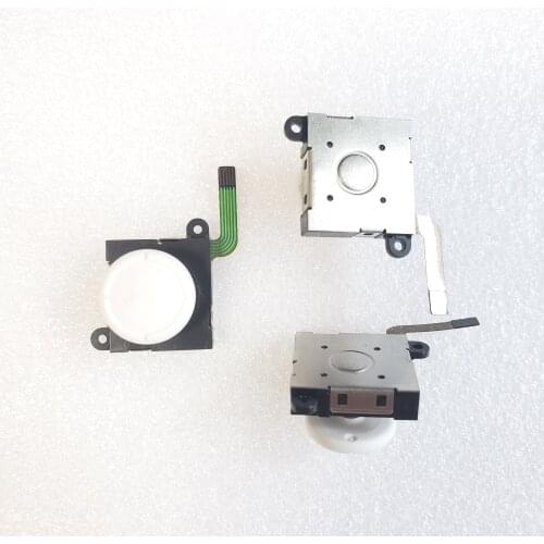 New 3D White Analog Joystick thumb Stick Grip Cap Sensor Module Control Rocker for Nintend Switch Lite Joy-Con Controller Button