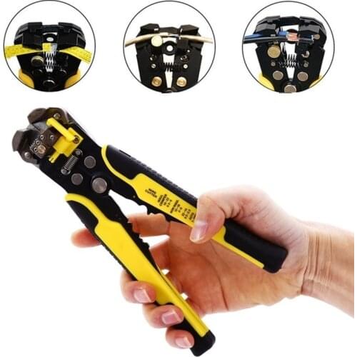 Wire Stripper Terminal Pliers Cable Cutter Automatic Crimping Multi Functional Peeling Tools AWG10-24/0.2-6mm2