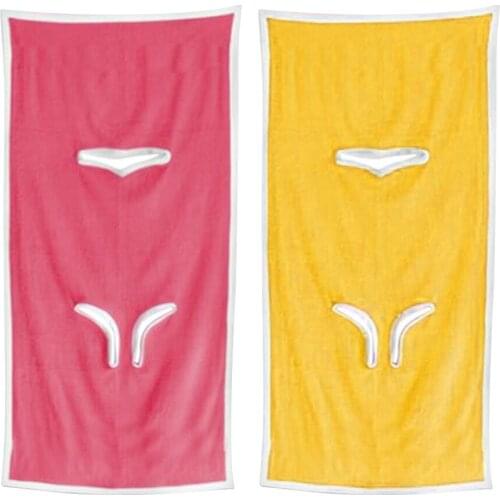 Microfiber Towels Women Men Adult Wearable Beach Spa Robe Bath Wrap Towel 180 x 75 cm