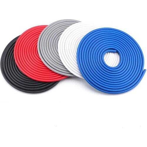 10M Car Door Protection Rubber Strip Car Door Protector Moldings Side Anti-rub Protection Car Door From Scratches Stickers