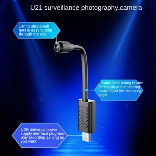 Smart U21 Cloud Storage TF Card WIFI Remote Control Automatic Alarm Motion Detection Support AP Mode USB Camera Wide-Angle View