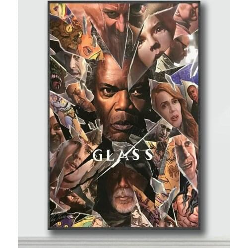NJ067 Glass Movie 5 Silk Posters and Prints wall art Art Poster Home Decor