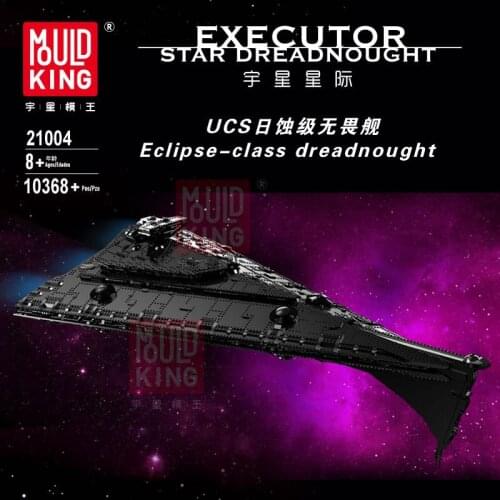 Ultimate Millennium Star Kids Toys Wars UCS Eclipse Class Dreadnought Destroyer Model Building Blocks Bricks Compatible Starwar