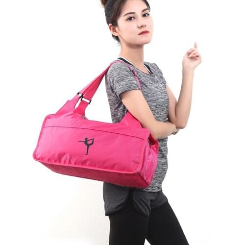 Adult Ballet Gym Bag Women Ballet Gymnastic Sports Yoga Dance Bags For Girls Handbag Crossbody Cavans Adult Large Capacity Bag