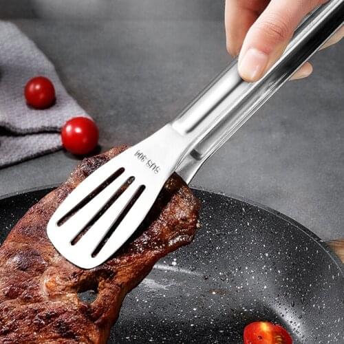 304 stainless steel food clip thickened food clip barbecue clip steak steamed bread bread kitchen barbecue clip dishes