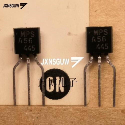 10PCS ON MPSA56 TO-92 Transistor A56 Audio pair tube power MPSA56 Transistor Triode Taping
