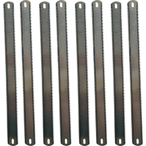 10PCS Hacksaw Blade High Carbon Tool Steel Saw Blade Woodworking Metal Saw Blade Set For Bamboo Cutting Bone Cutting