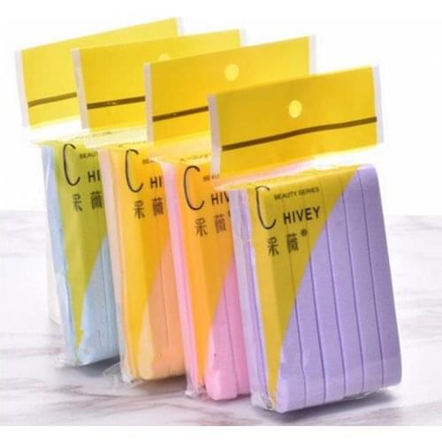 12PCS Cosmetic Puff Compressed Cleaning Sponge Facial Cleanse Washing Pad Remove Makeup Skin Care For Face Make up Access