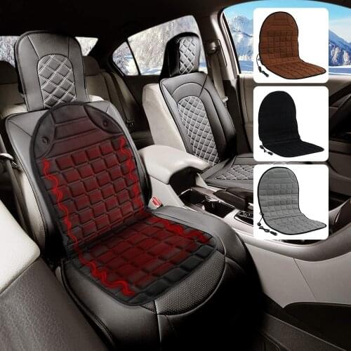 1PCS Heated Car Seat 12V Cushion Cover Seat Heater Warmer Winter Household Cushion cardriver heated seat cushion