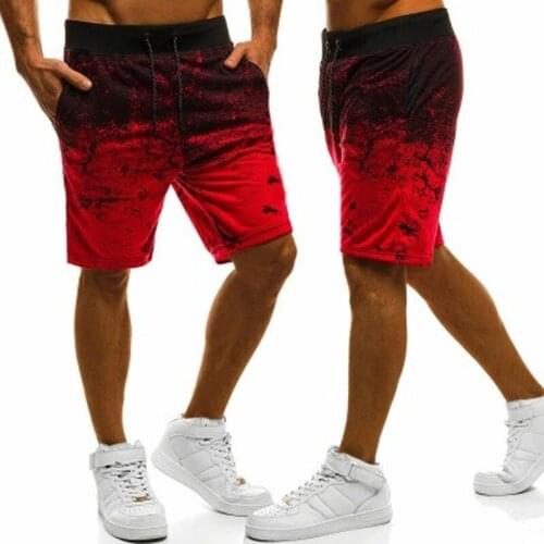 Summer New Mens Casual Fashion Slim Camo Sports Shorts Jogging Pants 3 colors S