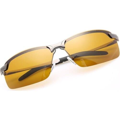 2020 New Arrival Mens Glasses Car Drivers Night Vision Goggles Anti-Glare Polarizer Sun glasses Polarized Driving Sunglasses UV