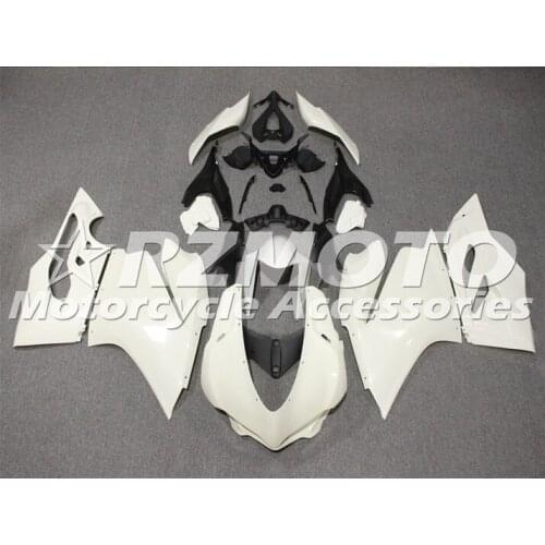 New ABS Plastic Shell Motorcycle Fairing kit Fit For Ducati 959 1299 Panigale 2015 2016 2017 2018 Bodywork Set Custom White