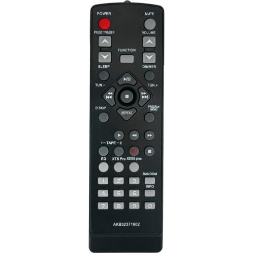 New AKB32371602 Replaced Remote Control fit for LG Hi-fi System MCD112 MCD112F MCD112B MCD212