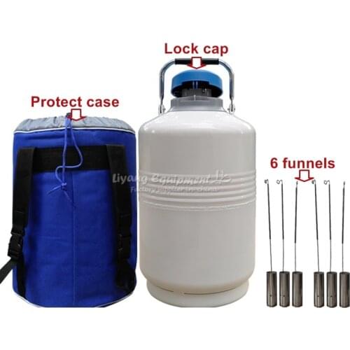2L 3L 6L 10L 15L 20L 30L 35L liquid nitrogen tank nitrogen container 2L to 100L be made of aviation aluminum