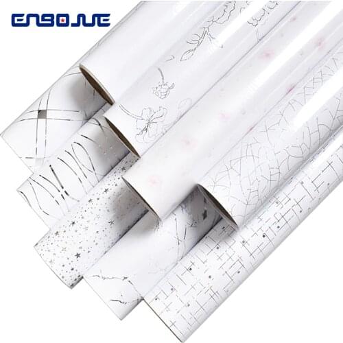 Self-adhesive Kitchen Countertop White Furniture Refurbished Film Cupboard Desktop Waterproof Oilproof Wall Stickers Home Decor