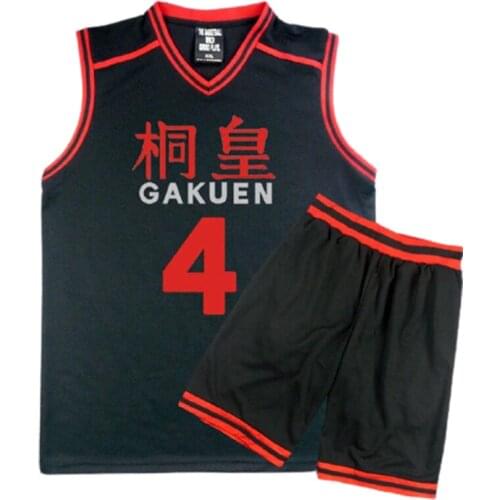 High Quality Kurokos Basketball Set Men/women Fashion Anime Harajuku Hip Hop Kurokos Basketball Mens Set Casual Clothes