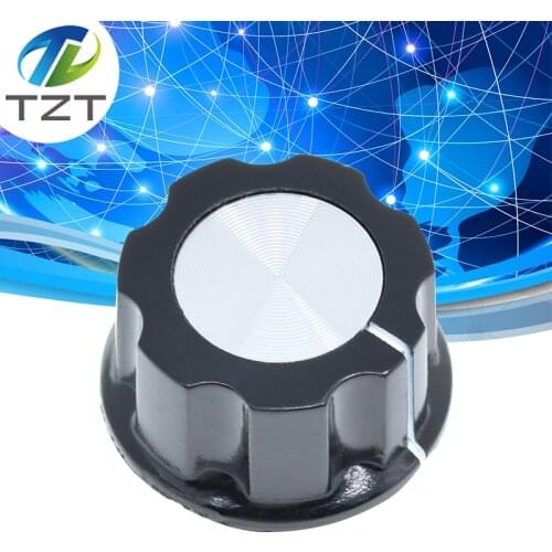 TZT MF-A03 RV24YN20S Potentiometer Knob Cap Inner 6.4mm Rotary Switch Bakelite Knob WH118 WX050 Potentiometer Switch
