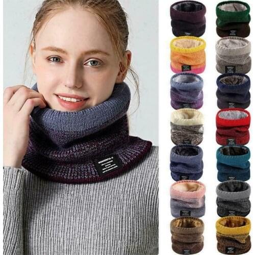 2021 Fashion Winter Scarf For Women bandana Scarf Thickened Wool Scarves Neck бандана Cotton Unisex hijab scarf