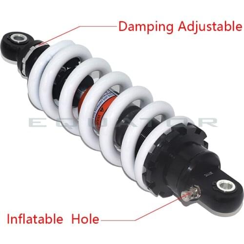 1000LBS adjustable damping 280mm rear shocks absorber/suspension for 110/125/140/150/160cc KLX110 CRF50/70 Dirt Pit Bikes