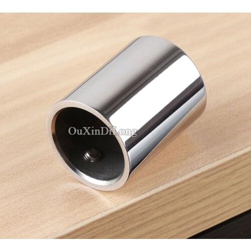 4PCS 304 Stainless Steel Shower Bathroom Screen Pipe Top Holder Fix Flange Bracket Top Wall Rail Hangers Diameter 25mm