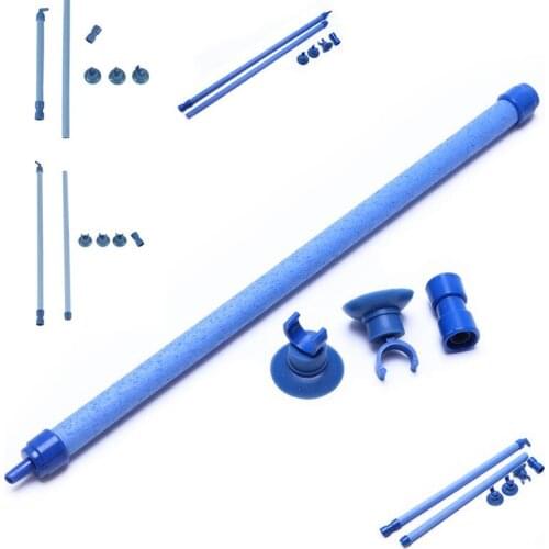 Fish Tank Aquarium Air Stone Bubble Wall Aeration Tube Oxygen Pump Diffuser