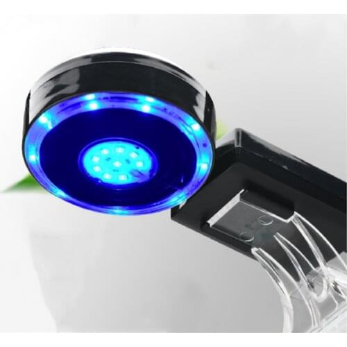 Fish Tank Temperature Control LED Fan Wind Speed Adjustable Water Grass Cooling
