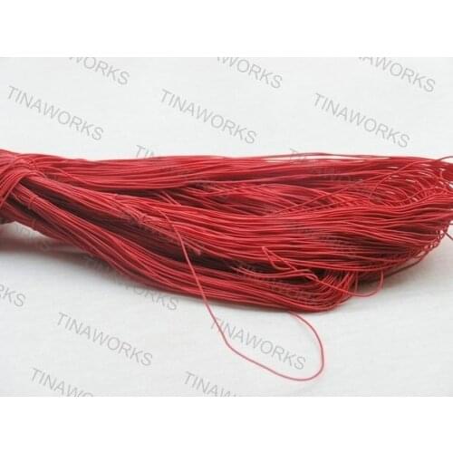 FREE SHIPPING 260 Meters Red Stretch Elastic Beading Cord 1MM