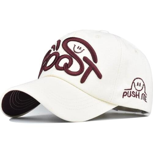 2021 New Spring Summer Unisex Baseball Caps For Men&Women Letter Cap Cotton Casquette Plate Streetwear Snapback Hat Bone