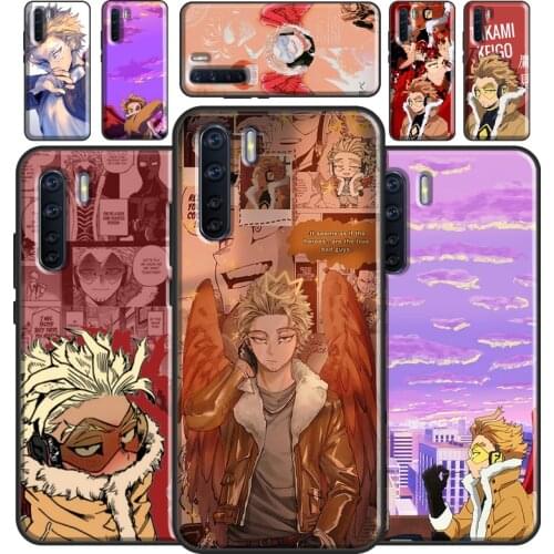 Hawks Keigo Takami Bnha Case For OPPO A5 A9 2020 A31 A53 A52 A72 A15 A83 A91 A93 A1K A5S Find X3 Pro Reno2 Z Cover