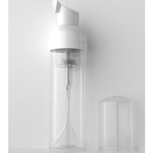 40pcs 60ml clear white Plastic Foam Pump Bottle Foaming Pump Soap Dispenser Plastic Travel container