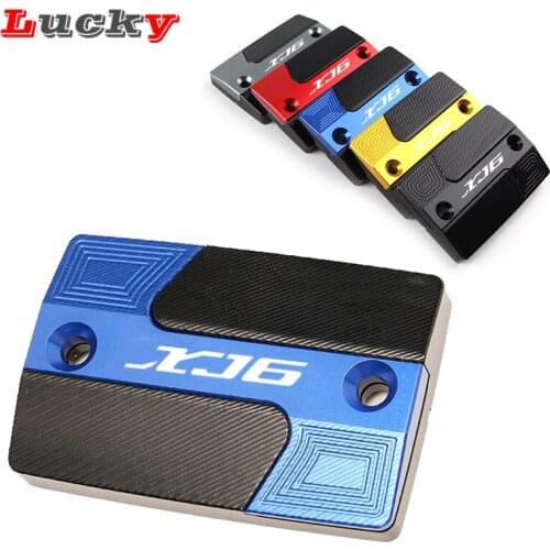 For Yamaha XJ6 XJ6F XJ6N DIVERSION New Universal Motorcycle CNC Front Brake Fluid Cylinder Master Reservoir Oil Tank Cover Cap