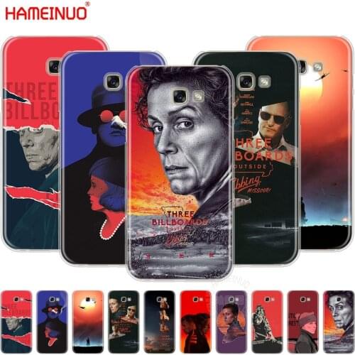 HAMEINUO Three Billboards Outside Ebbing cell phone case cover for Samsung Galaxy A3 A310 A5 A510 A7 A8 A9 2016 2017 2018