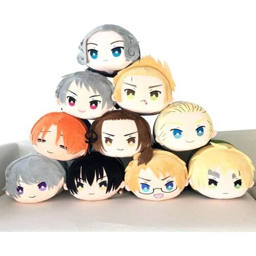 Anime Axis Powers Hetalia Cosplay Dolls APH Yao Wang Feliciano Ludwig Friedrich II Cute Plush Toy Cushion Pillow For Gift