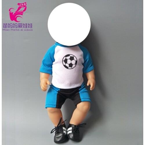 Doll sport 43cm Baby new Born Doll girl Suit for 18" doll girl gifts