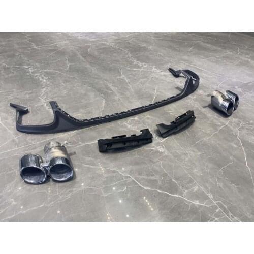 Suitable for Q8 Audi Special Modification Upgrade Sq8 High Configuration China Open Sports Four Outlet Exhaust Pipe Rear Throat