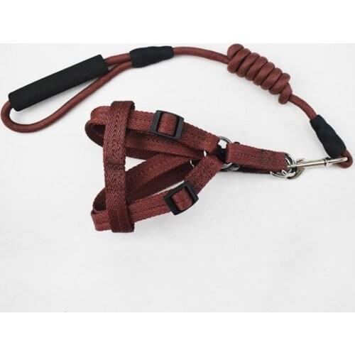 Pet leashes for small and medium-sized dogs including harnesses colorful nylon made pet product