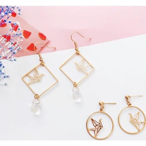 Earrings Original Design Fashion Girl Temperament Feeling Drop Earrings Earrings Hollow Out Art Wholesale Popular Earrings
