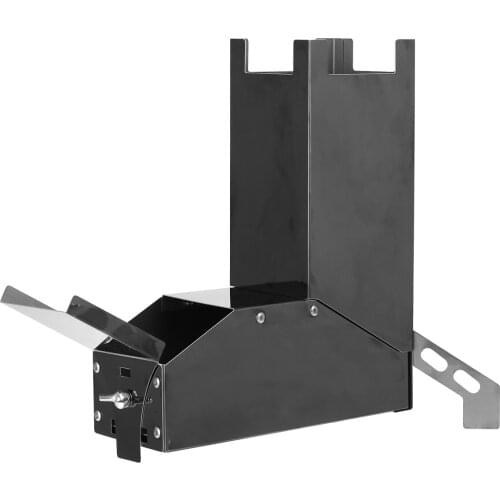 Foldable Camping Wood Burners Stainless Steel Portable Outdoor Cooking Burners Wood Heater for Hiking Fishing Picnic BBQ