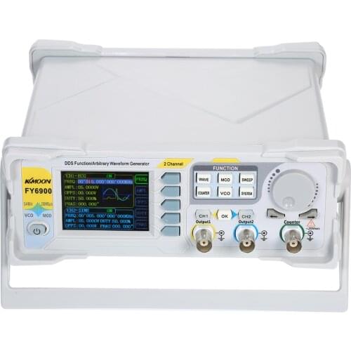KKmoon 60MHz 20MHz High Precision DDS Digital Dual-channel Signal Pulse Generator 250MSa/s Frequency Meter Function Generator