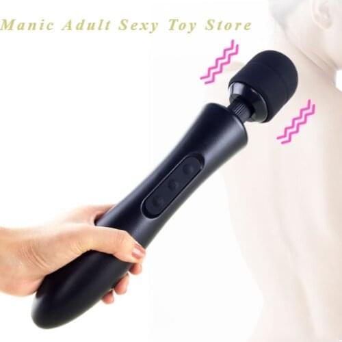 Female Vibrators 20 Kinds Of Vibration Frequency Av Stick And Clitoral Stimulation Vibrator Female Adult Sex Toy